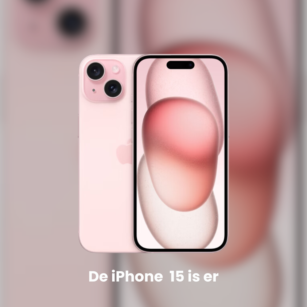 Ontdek de nieuwste iPhone 15 serie in onze shop